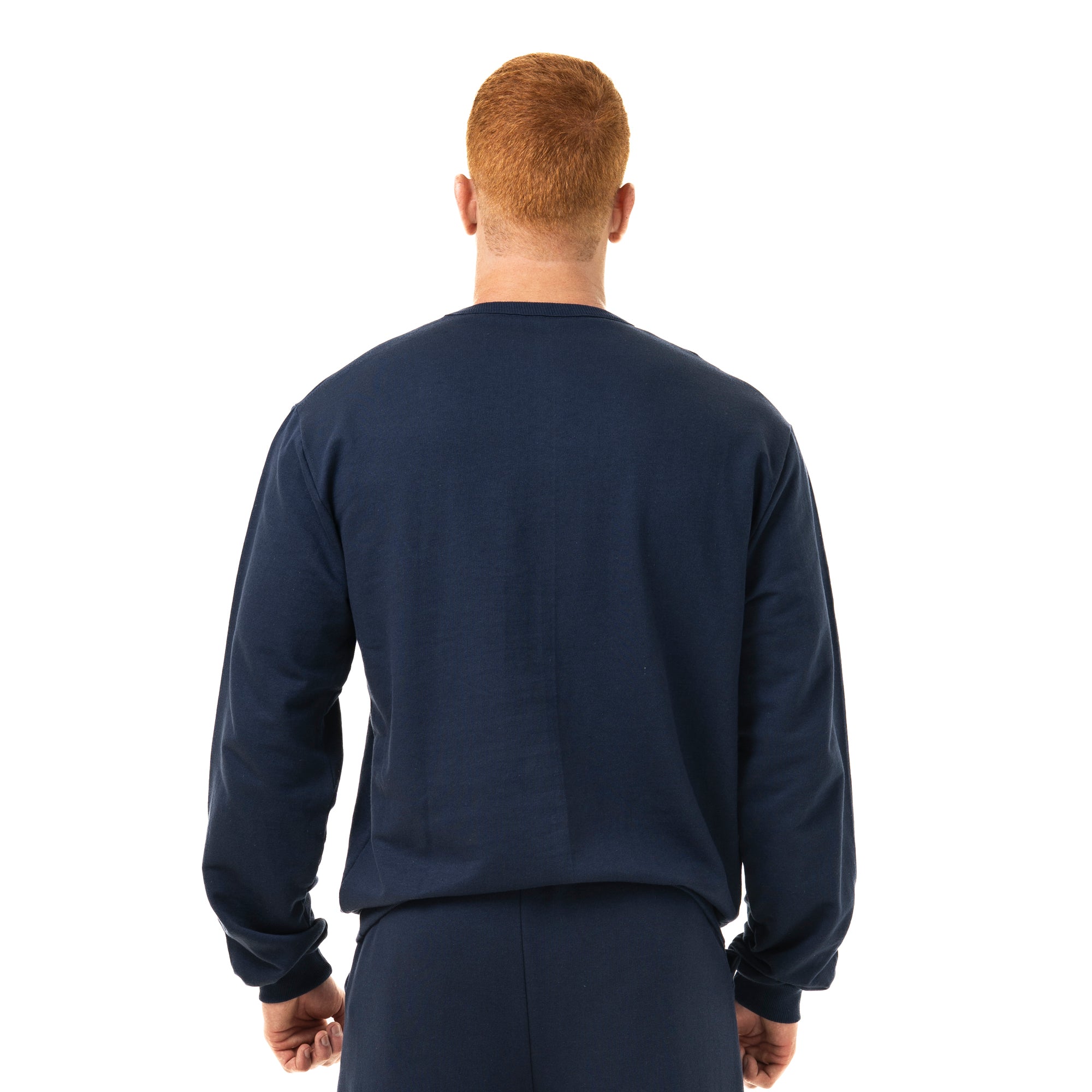 Camisa Moletom Manga Longa Marinho Legacy