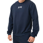 Camisa Moletom Manga Longa Marinho Legacy