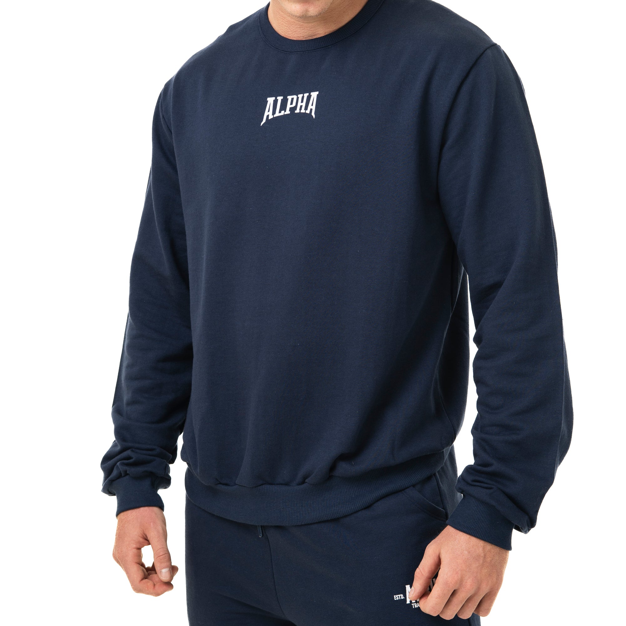 Camisa Moletom Manga Longa Marinho Legacy