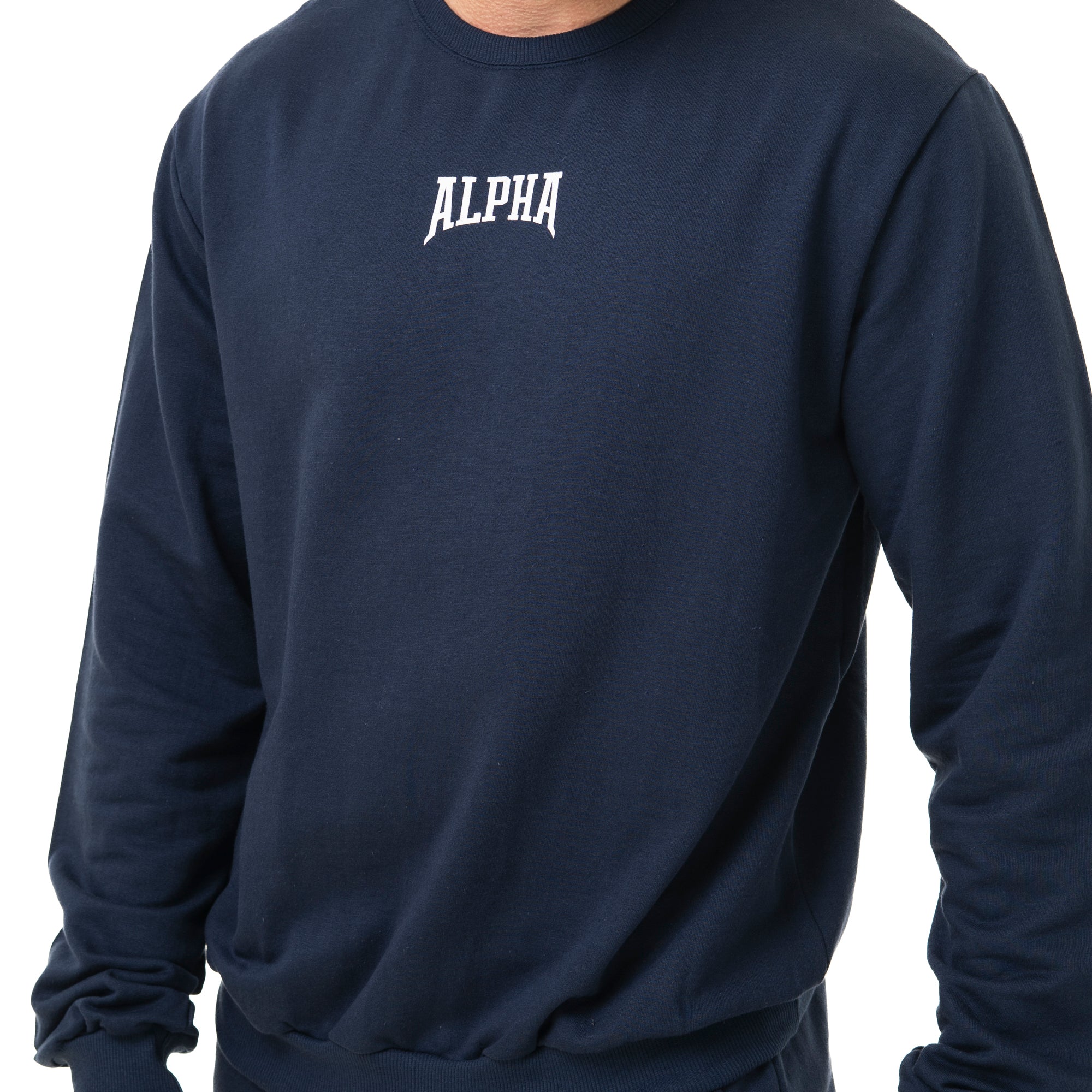 Camisa Moletom Manga Longa Marinho Legacy