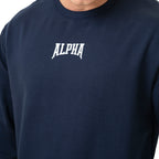 Camisa Moletom Manga Longa Marinho Legacy