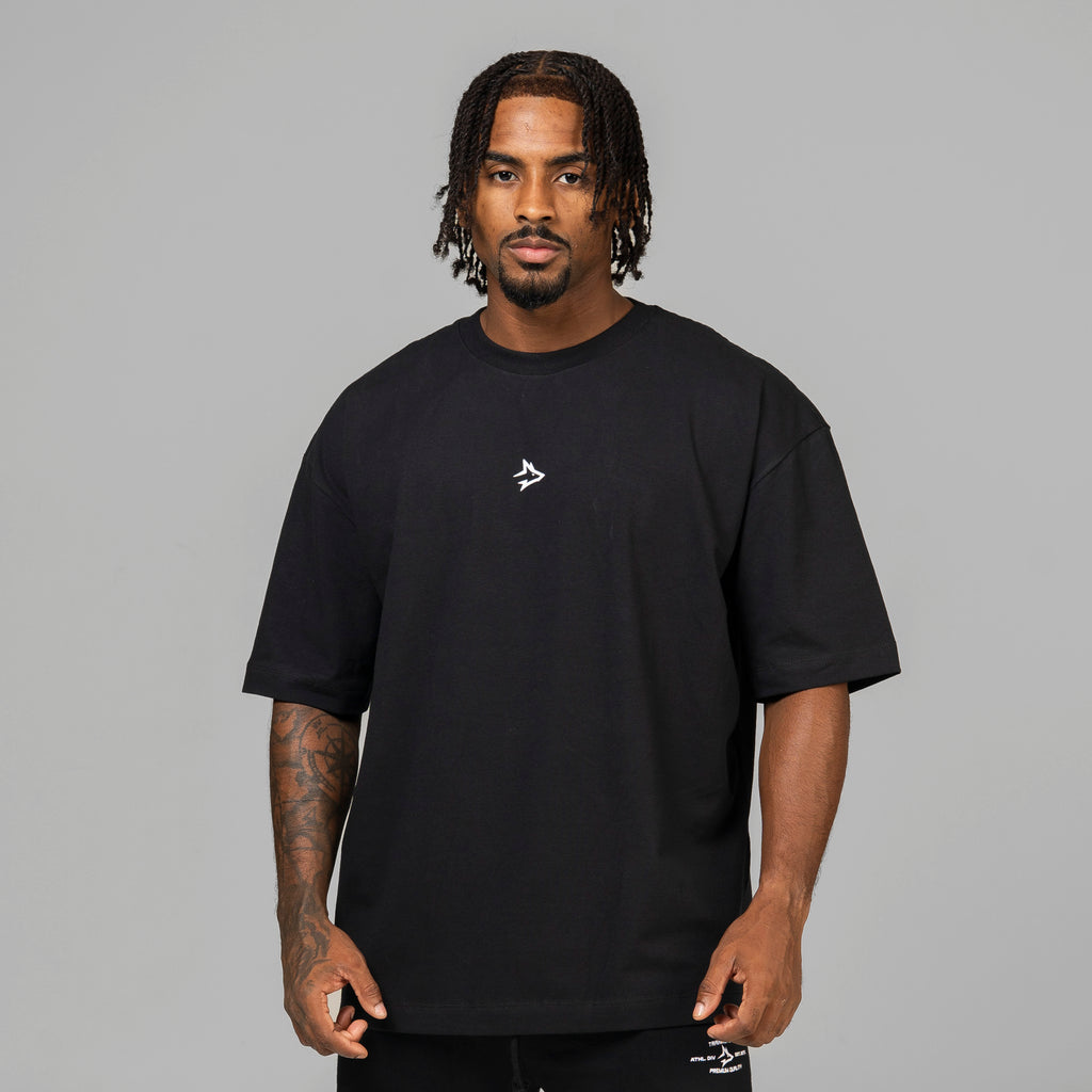 Camiseta Oversized Palm Coast Preto