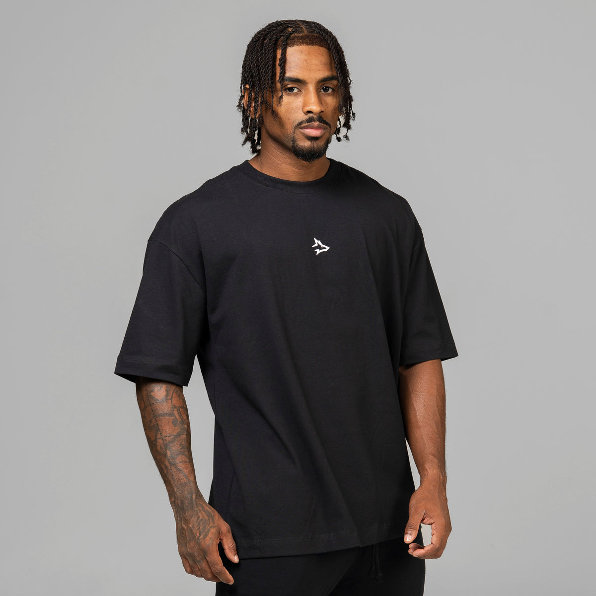 Camiseta Oversized Palm Coast Preto