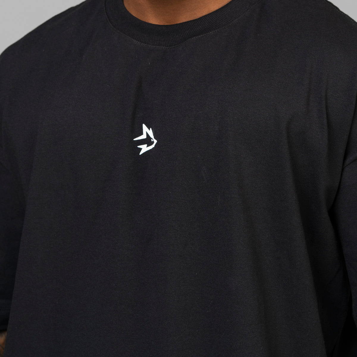Camiseta Oversized Palm Coast Preto