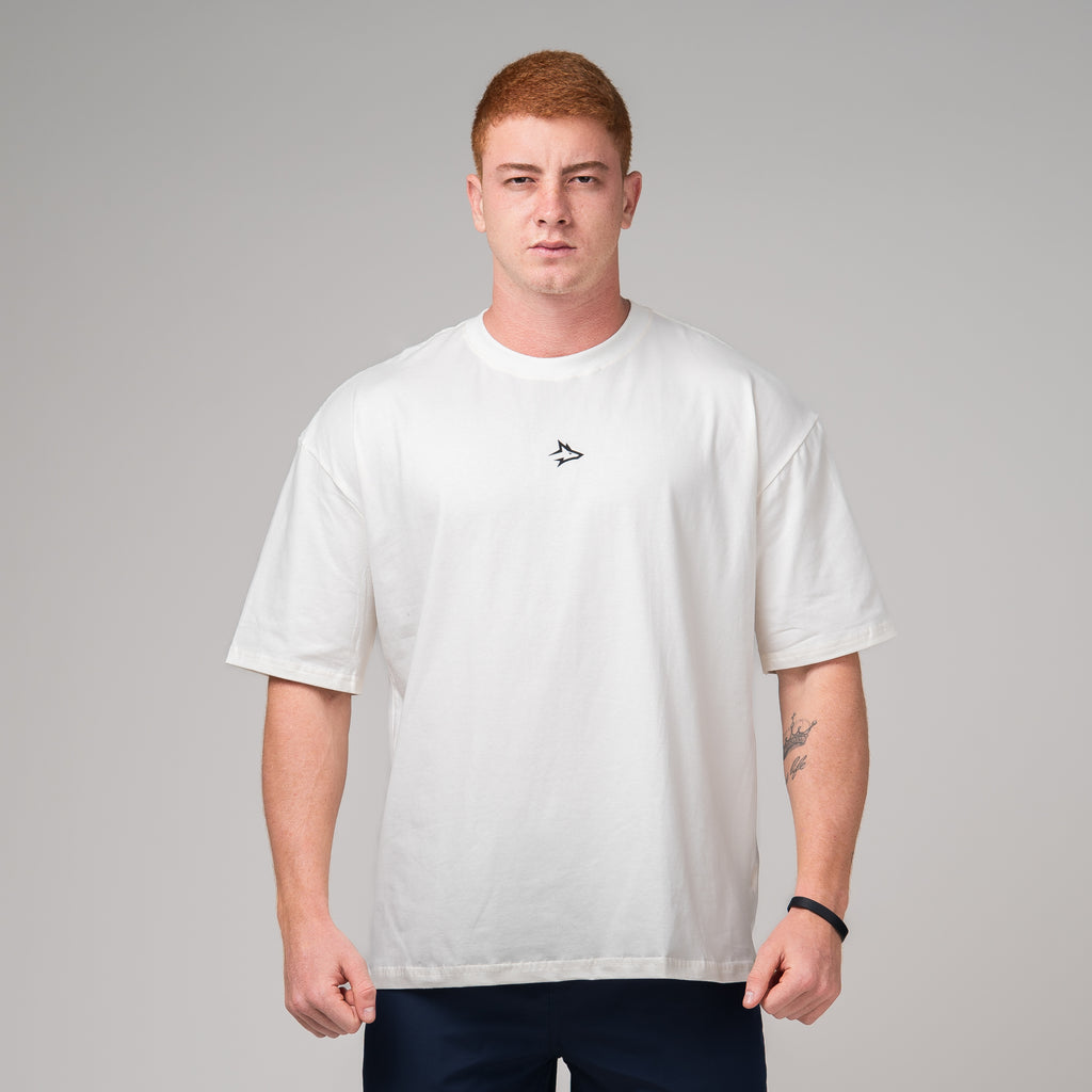 Camiseta Oversized Alfa Off White