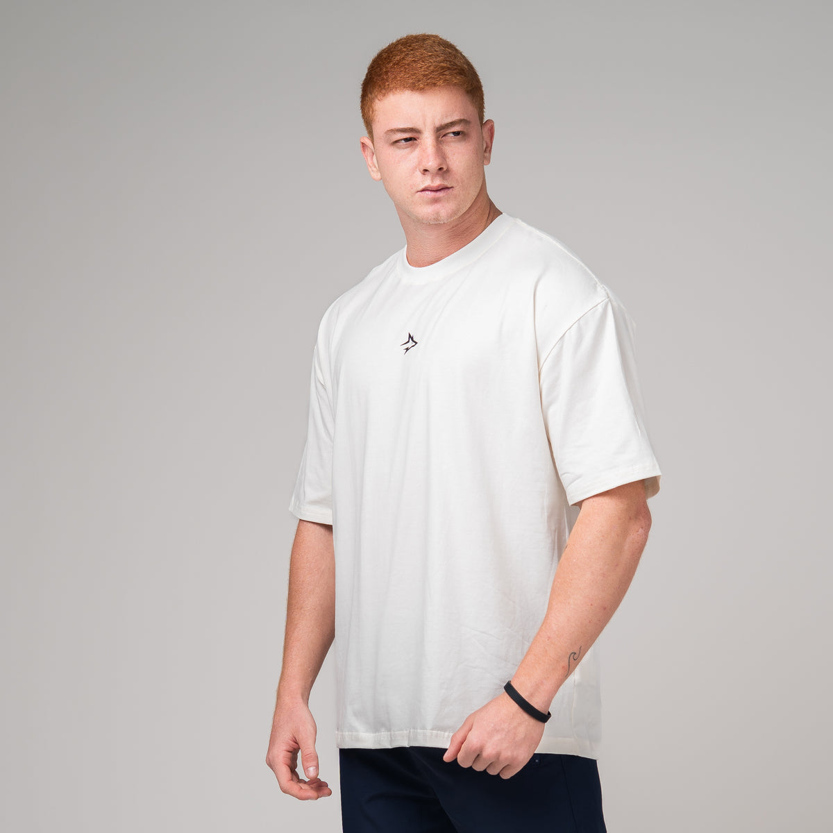 Camiseta Oversized Alfa Off White