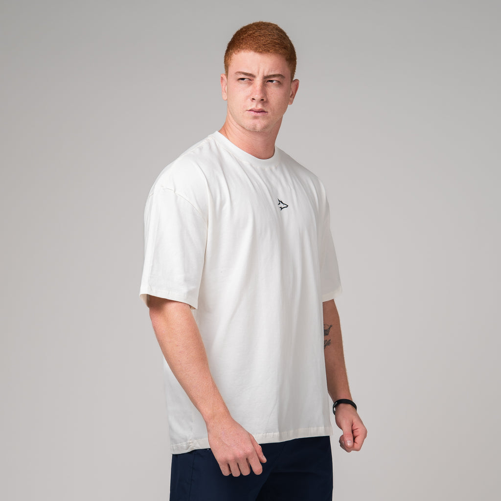 Camiseta Oversized Alfa Off White