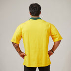 Camiseta Oversized Alpha Club Amarelo Clássico