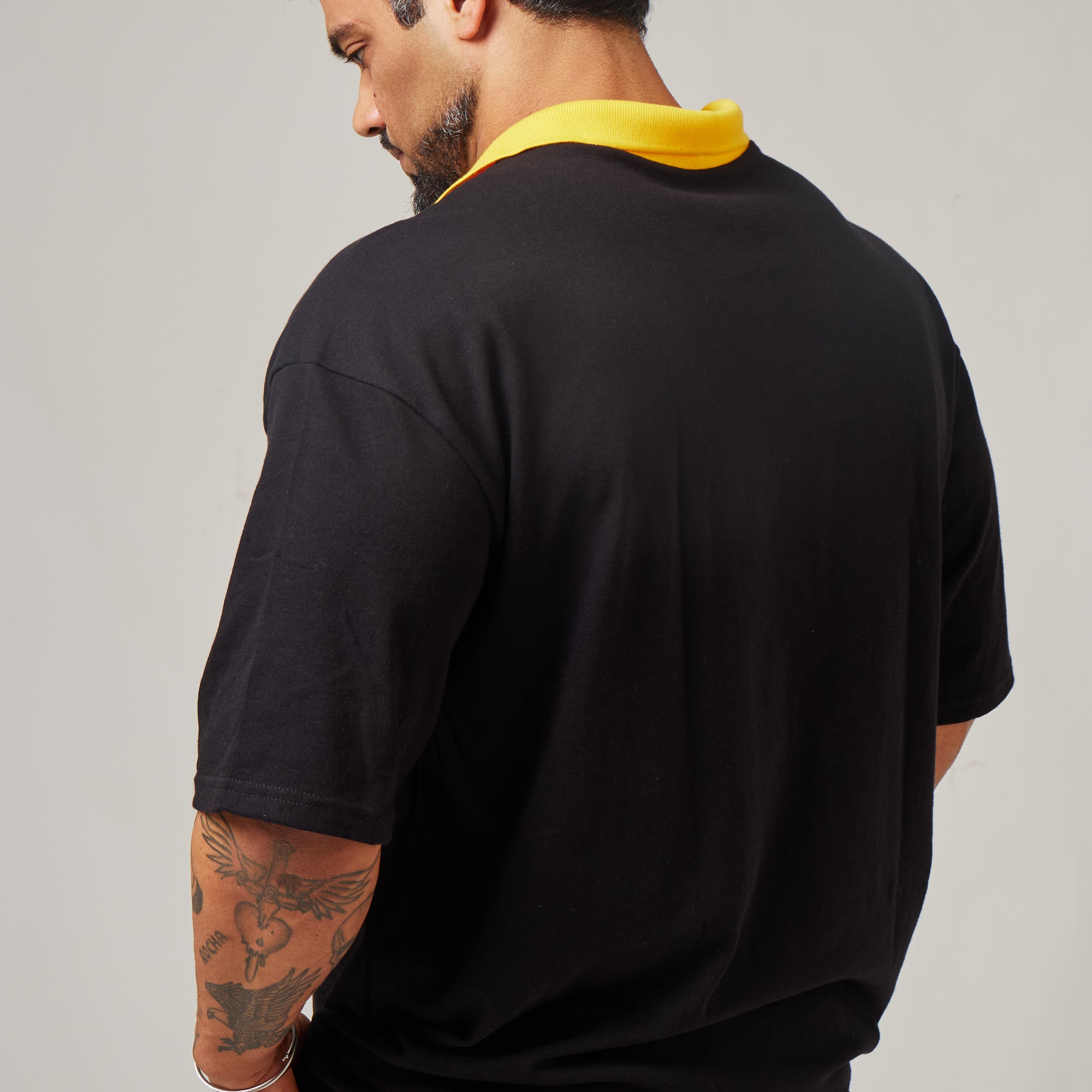 Camiseta Oversized Alpha Club Preto