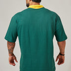 Camiseta Oversized Alpha Club Verde Bandeira