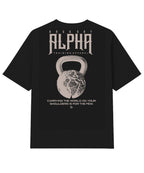 Camiseta Oversized Back Day Preto