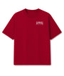 Camiseta Oversized Classic Carmim