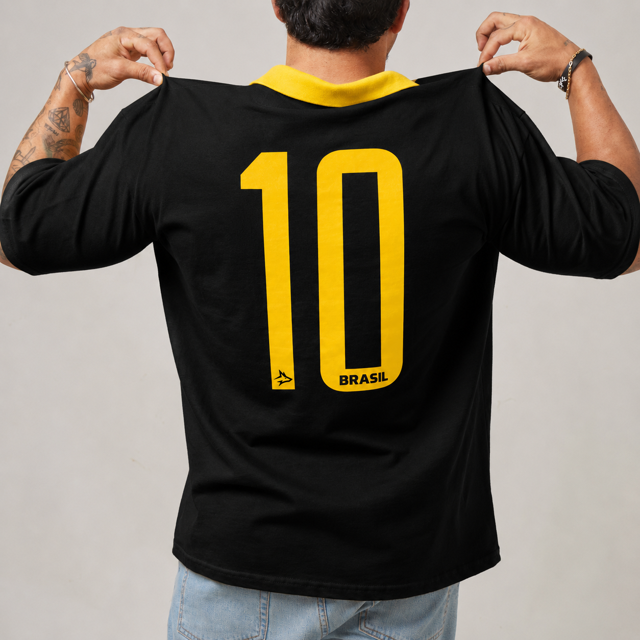 Camiseta Oversized Conquista Preto