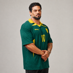 Camiseta Oversized Conquista Verde Bandeira