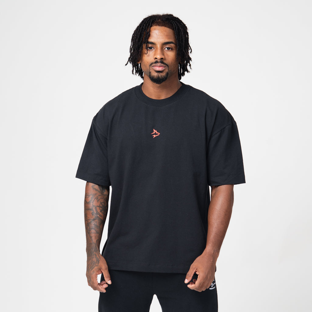 Camiseta Oversized Crushed Preto