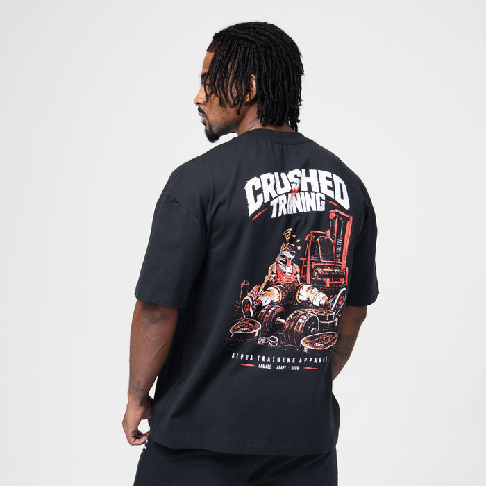 Camiseta Oversized Crushed Preto
