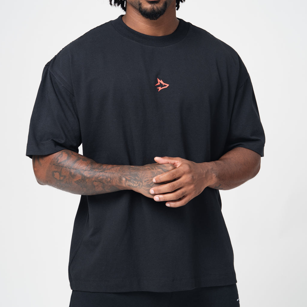Camiseta Oversized Crushed Preto