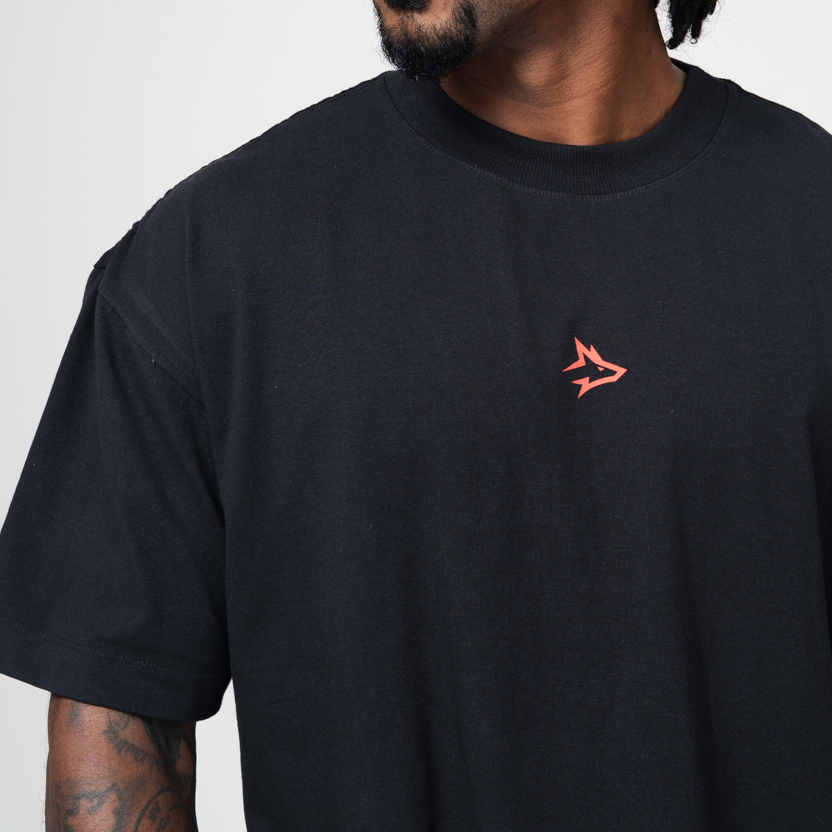 Camiseta Oversized Crushed Preto