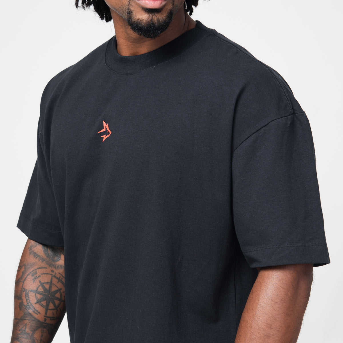 Camiseta Oversized Crushed Preto