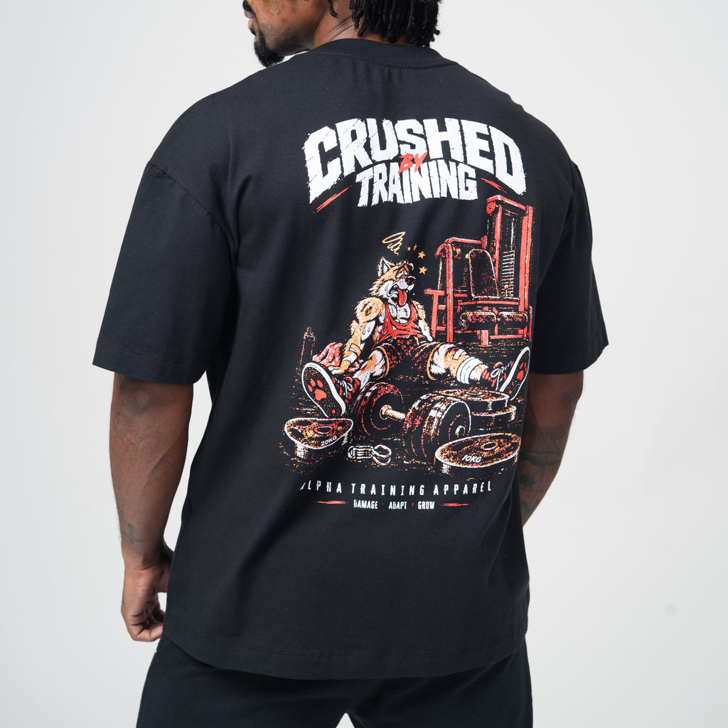 Camiseta Oversized Crushed Preto