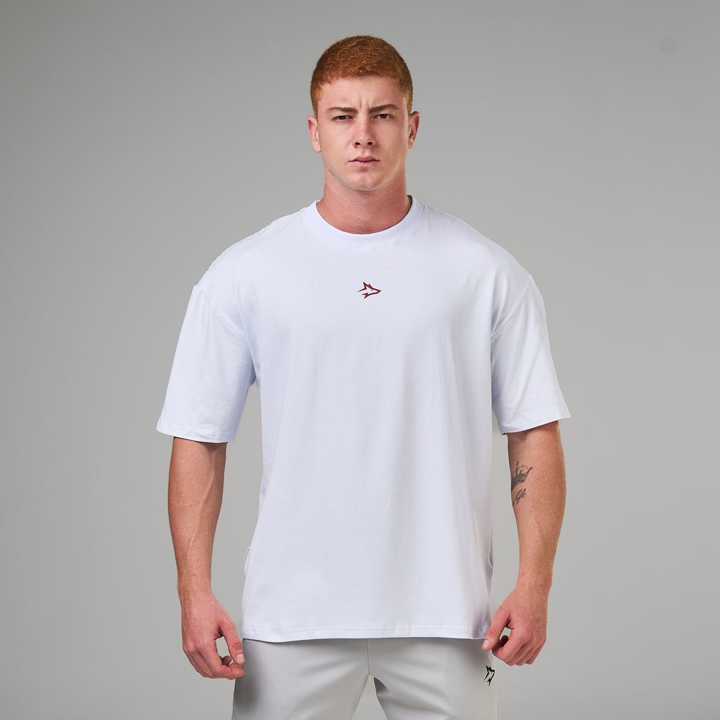 Camiseta Oversized Cutting Season Branco