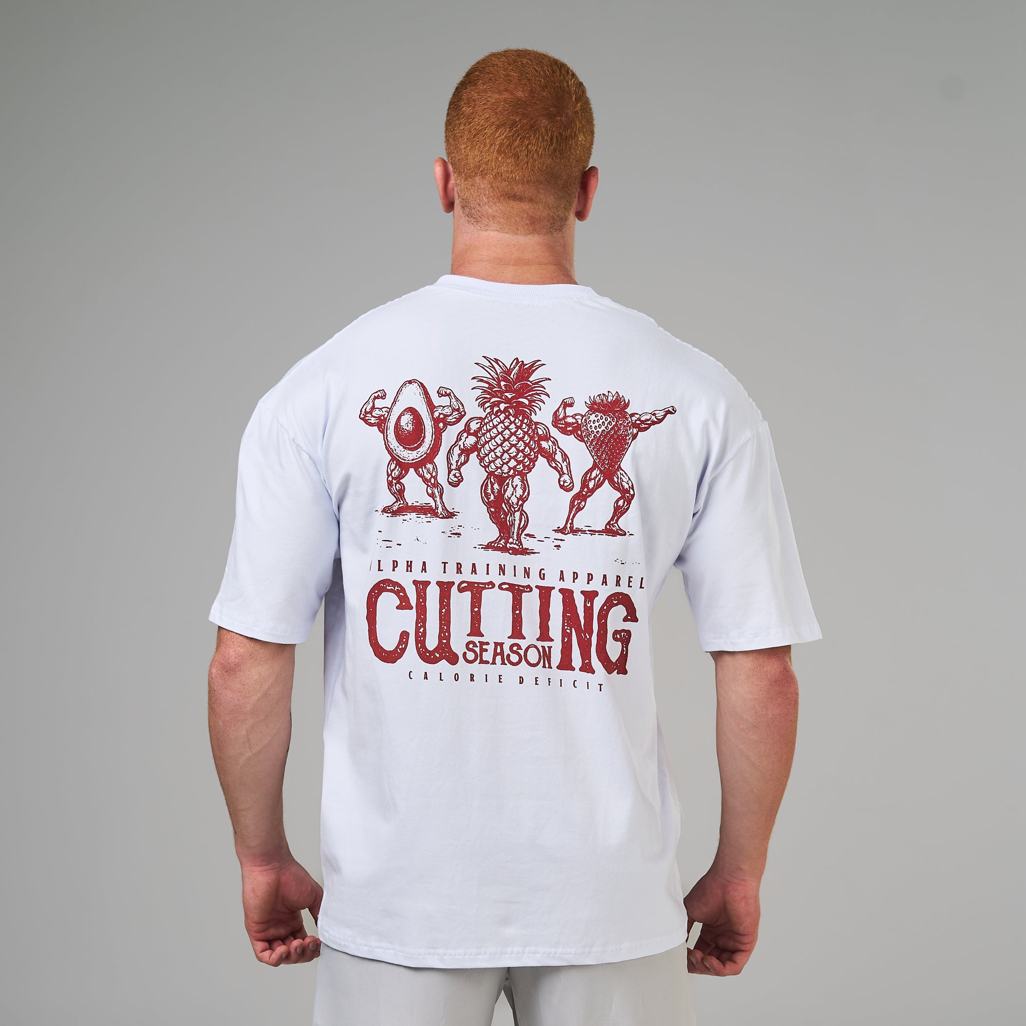 Camiseta Oversized Cutting Season Branco