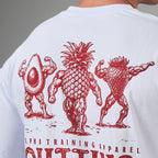 Camiseta Oversized Cutting Season Branco