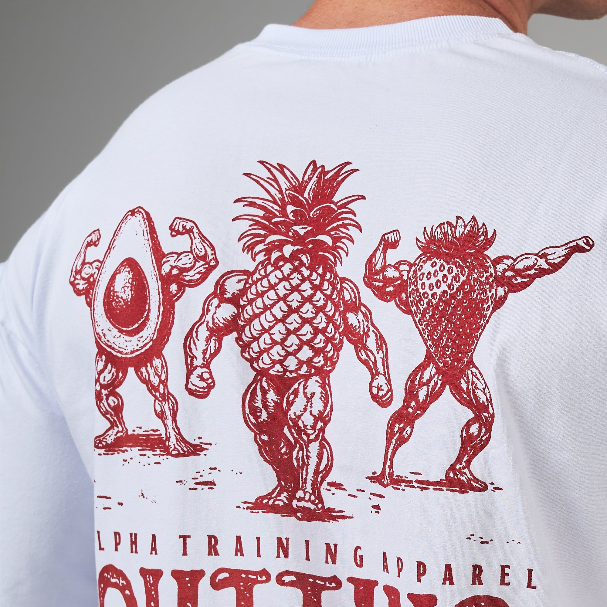 Camiseta Oversized Cutting Season Branco