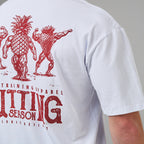 Camiseta Oversized Cutting Season Branco