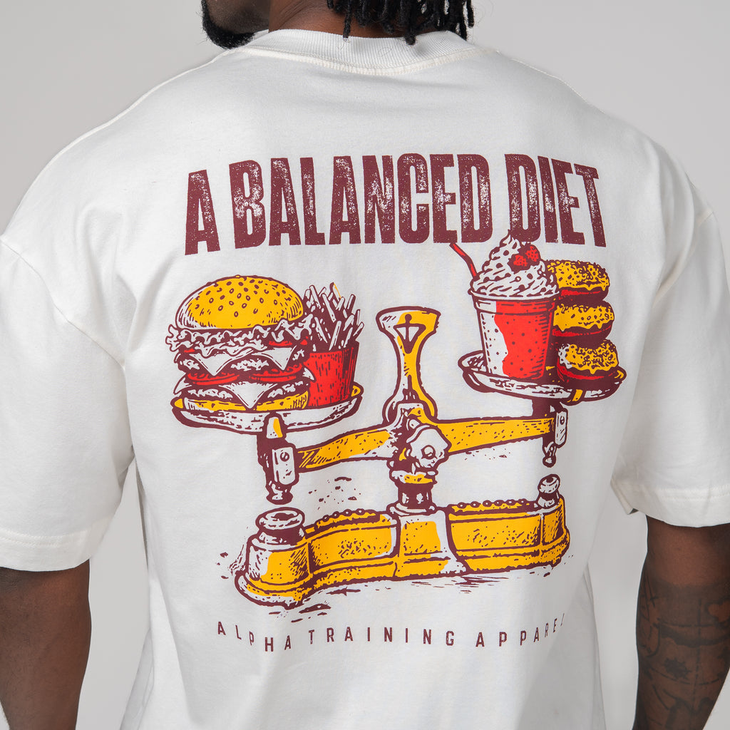 Camiseta Oversized Diet Branco