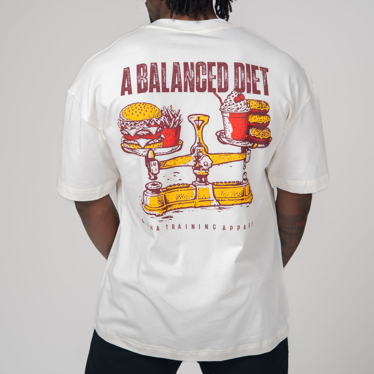 Camiseta Oversized Diet Branco