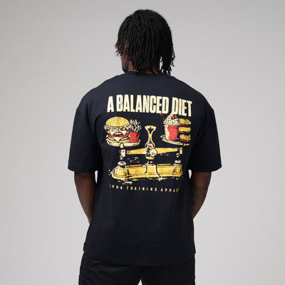 Camiseta Oversized Diet Preto