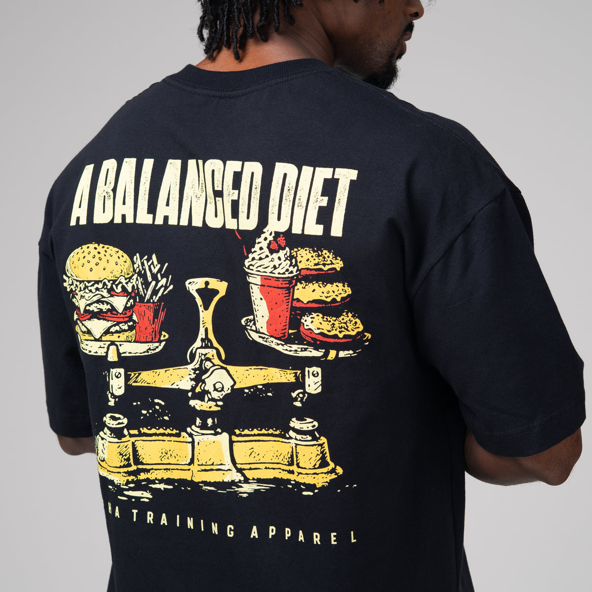 Camiseta Oversized Diet Preto