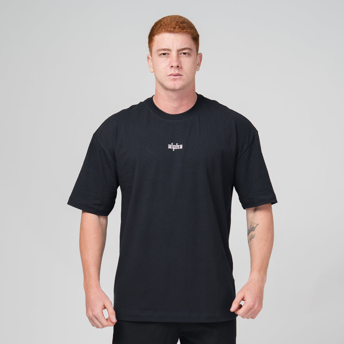 Camiseta Oversized Empire Preto