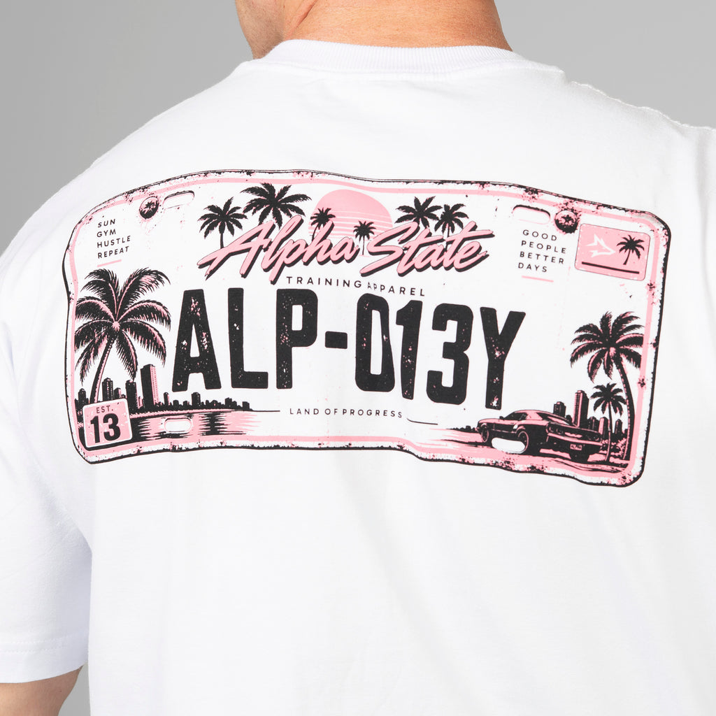Camiseta Oversized Highway Branco