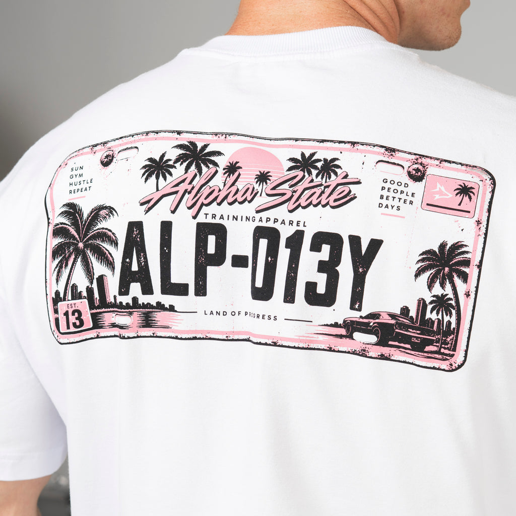 Camiseta Oversized Highway Branco