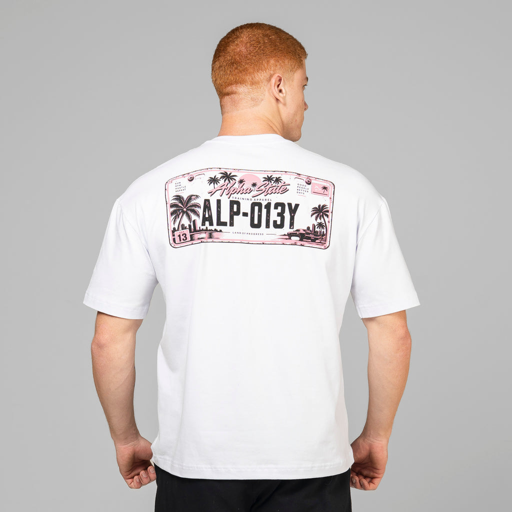 Camiseta Oversized Highway Branco