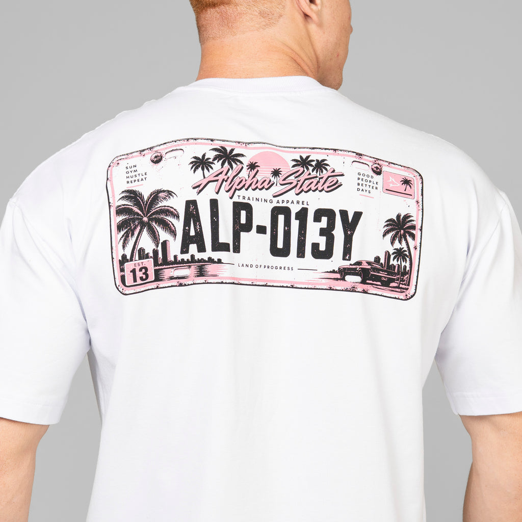 Camiseta Oversized Highway Branco