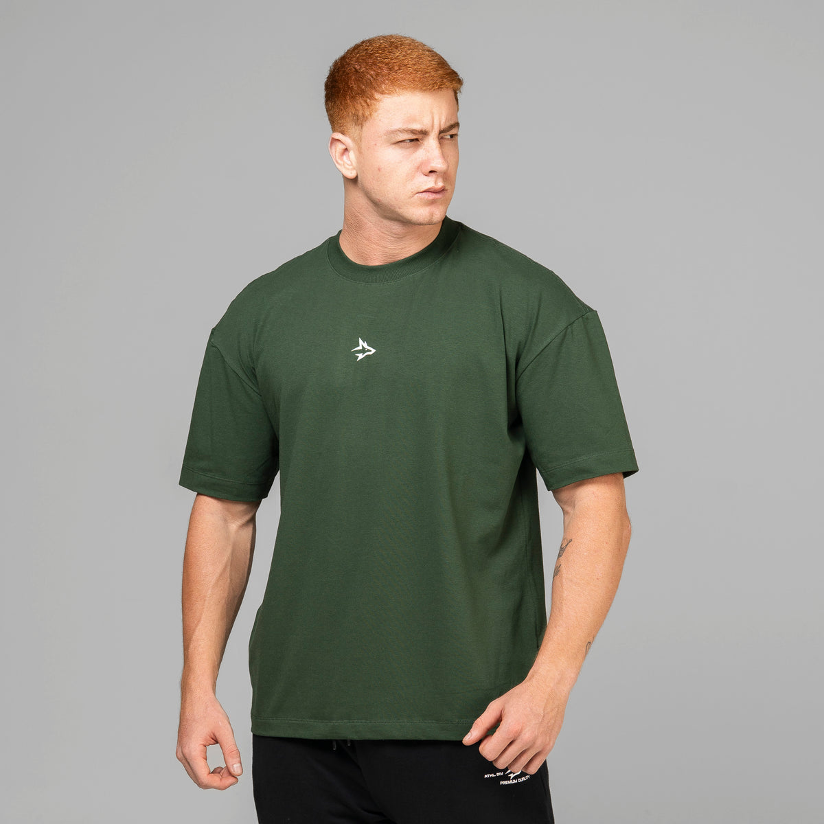 Camiseta Oversized Highway Verde Musgo