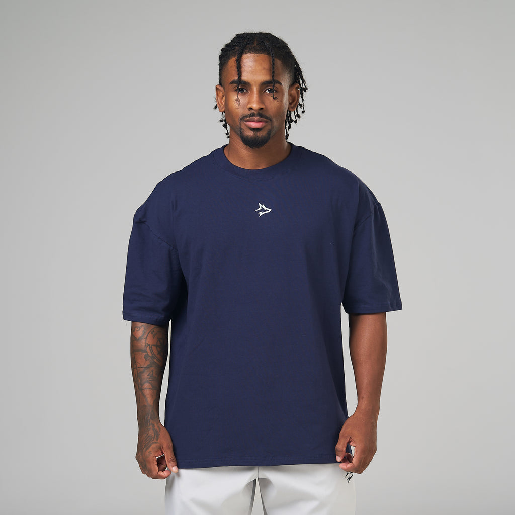 Camiseta Oversized Hunter Azul Marinho