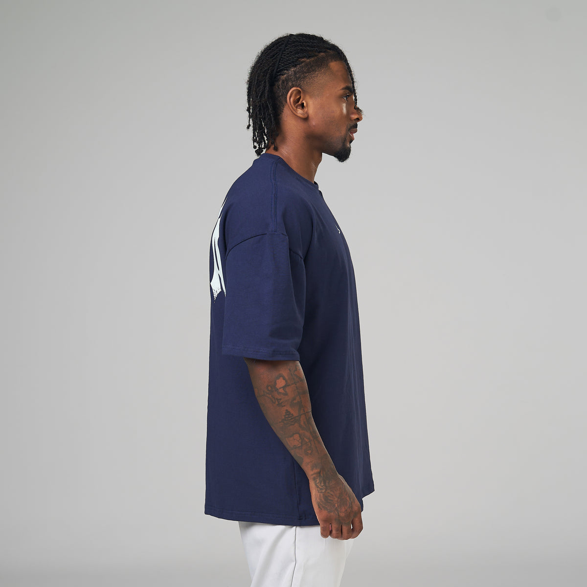 Camiseta Oversized Hunter Azul Marinho