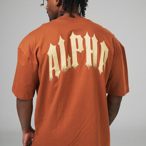 Camiseta Oversized Hunter Marrom Telha