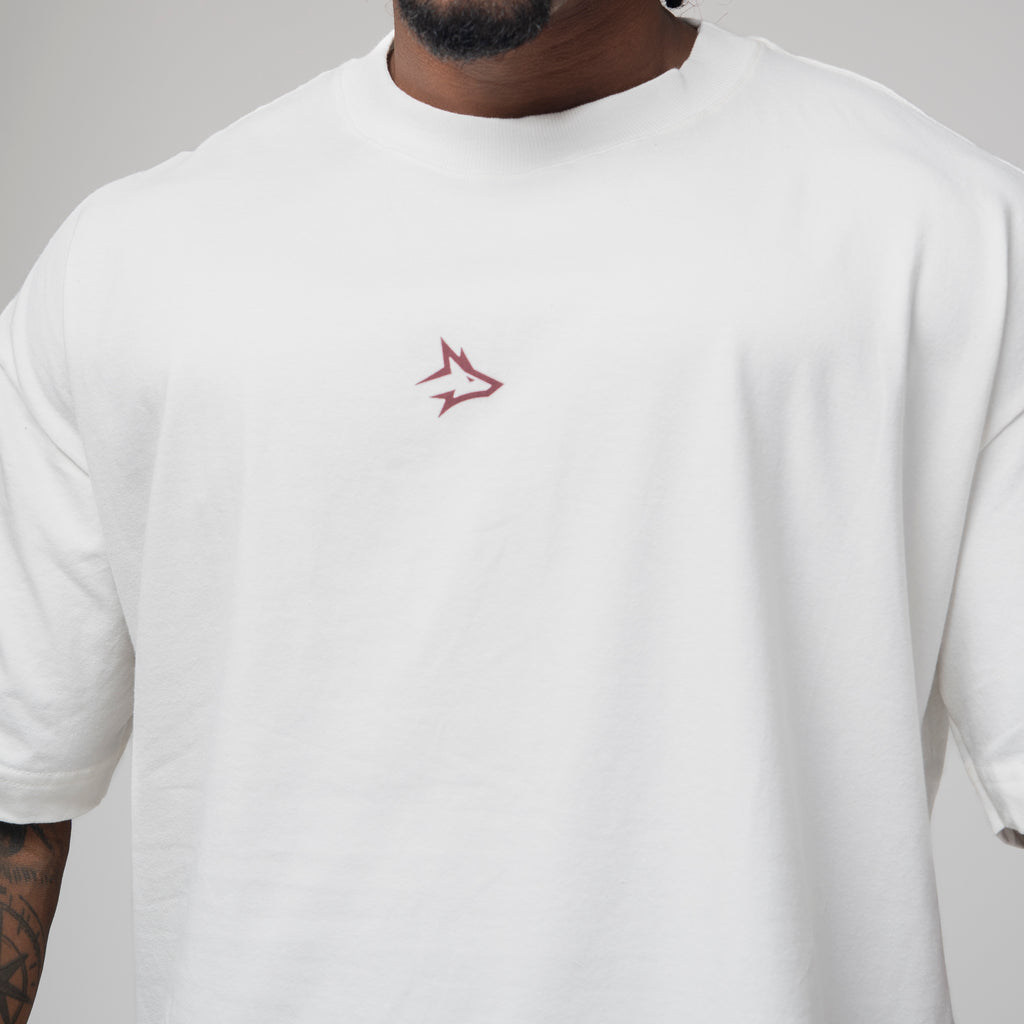Camiseta Oversized Hunter Off White