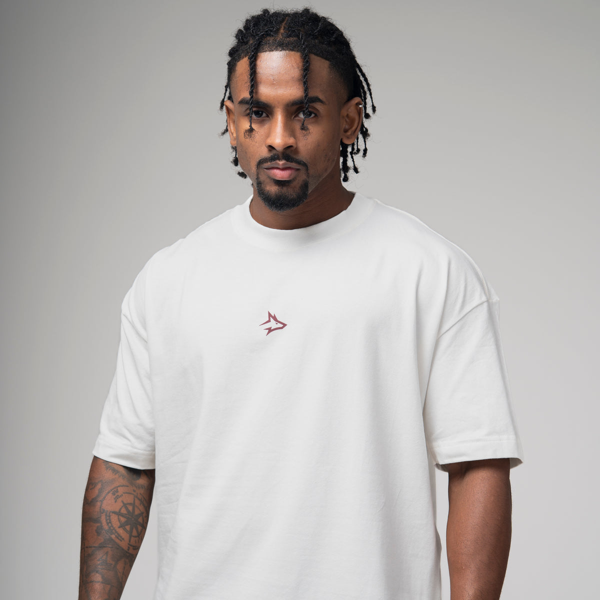 Camiseta Oversized Hunter Off White