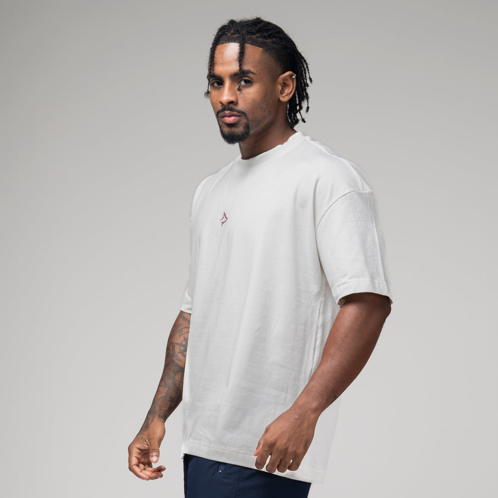 Camiseta Oversized Hunter Off White