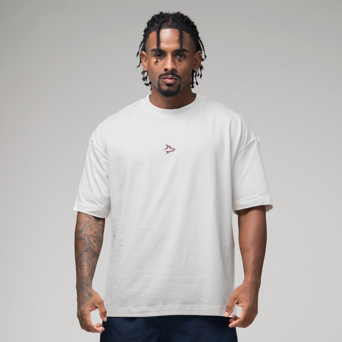 Camiseta Oversized Hunter Off White