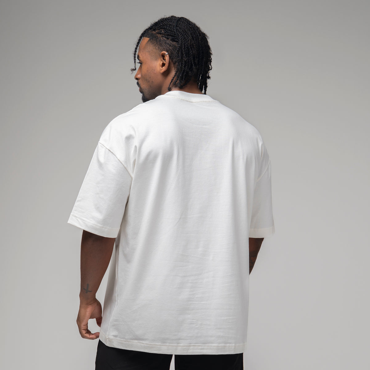 Camiseta Oversized In Motion Off White