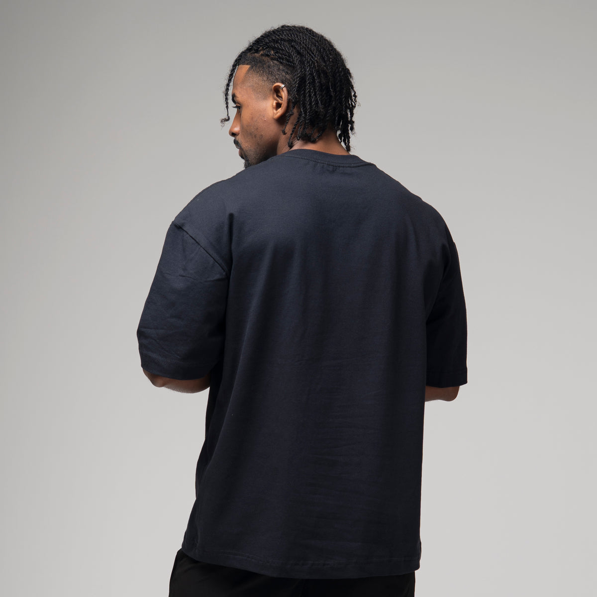 Camiseta Oversized In Motion Preto