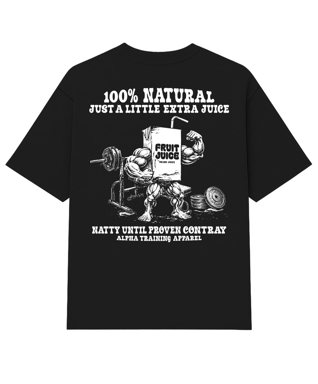 Camiseta Oversized Juice Preto