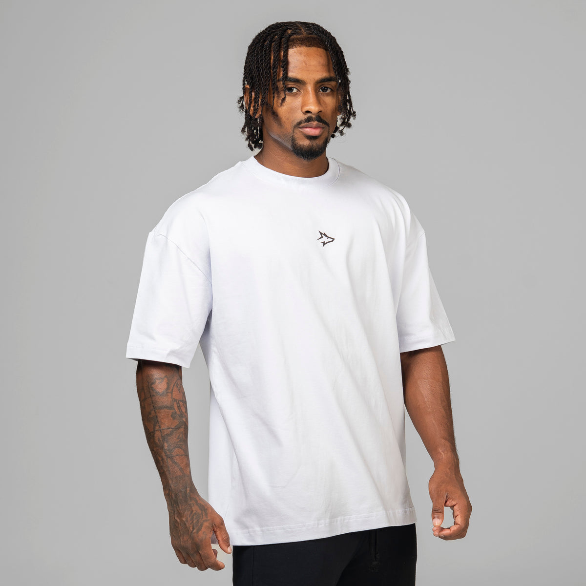 Camiseta Oversized Leg Lover Branco